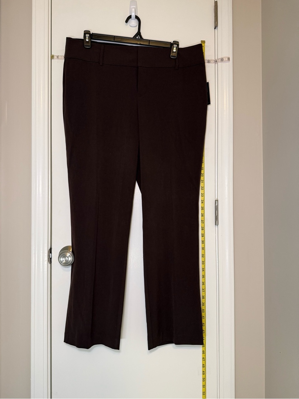 Plus Size Alyx Women's Dark Brown Straight-Leg Trousers NWT